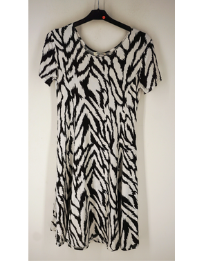 Garde-robe - Kort Kleedje - Zwart-wit