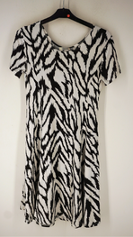 Garde-robe - Kort Kleedje - Zwart-wit