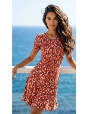 Garde-robe - Kort Kleedje - Rood