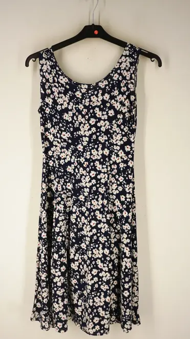 Garde-robe - Kort Kleedje - Blauw-rood