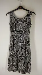 Garde-robe - Kort Kleedje - Zwart-wit