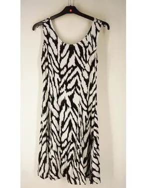 Garde-robe - Kort Kleedje - Zwart-wit
