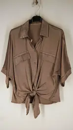 Garde-robe - Blouse - Taupe