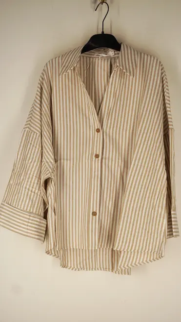 Garde-robe - Blouse - Beige-wit