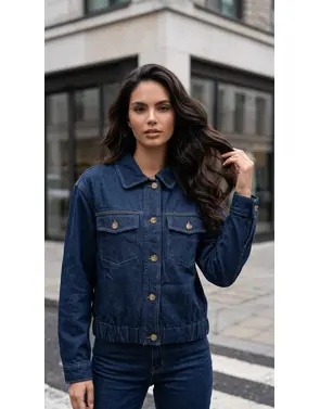 Garde-robe - Jas - Donker jeans