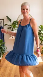 Garde-robe - Kort Kleedje - Jeans
