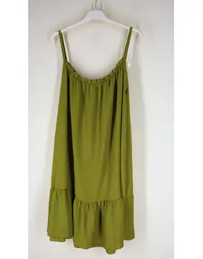 Garde-robe - Kort Kleedje - Olijf-groen