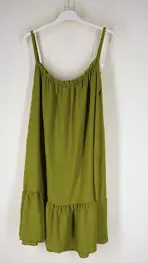 Garde-robe - Kort Kleedje - Olijf-groen