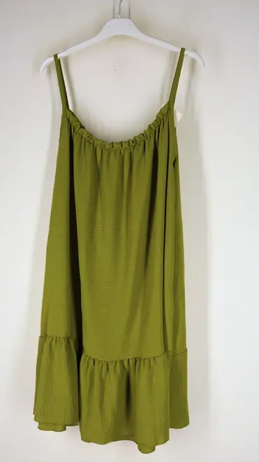 Garde-robe - Kort Kleedje - Olijf-groen