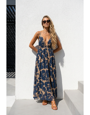 Garde-robe - Lang kleed - Marine