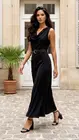 Garde-robe - Lang kleed - Zwart