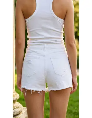 Garde-robe - Short - Wit
