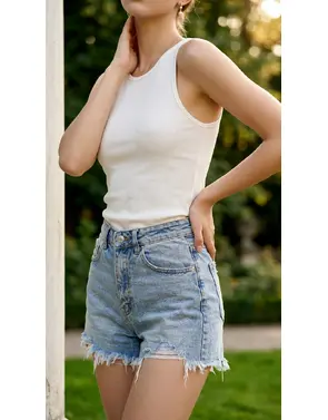 Garde-robe - Short - Jeans