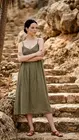 Garde-robe - Kort Kleedje - Kaki
