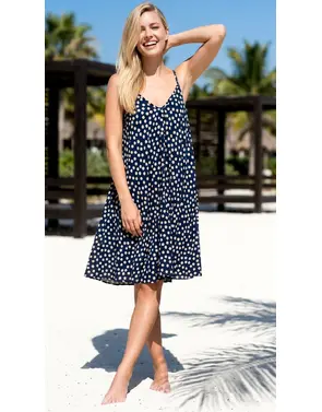 Garde-robe - Kort Kleedje - Marine