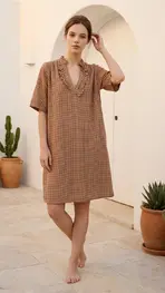 Garde-robe - Halflang Kleedje - Oker