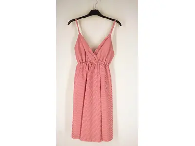 Garde-robe - Kort Kleedje - Wit-rood