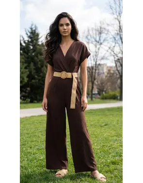 Garde-robe - Jumpsuit - Bruin