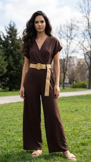 Garde-robe - Jumpsuit - Bruin