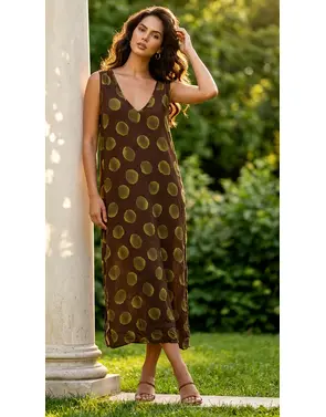 Garde-robe - Lang kleed - Groen