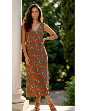 Garde-robe - Lang kleed - Blauw