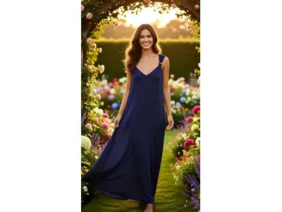 Garde-robe - Lang kleed - Marine