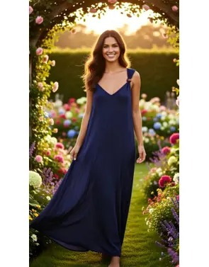 Garde-robe - Lang kleed - Marine