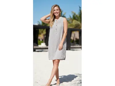 Garde-robe - Halflang Kleedje - Donker bruin