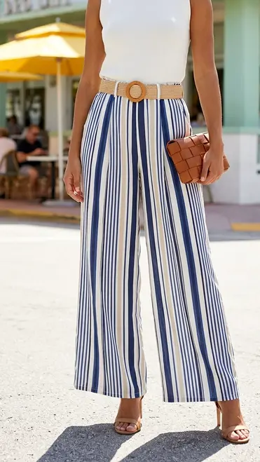 Garde-robe - Lange Broek - Blauw