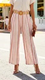 Garde-robe - Lange Broek - Roze