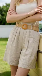 Garde-robe - Short - Beige