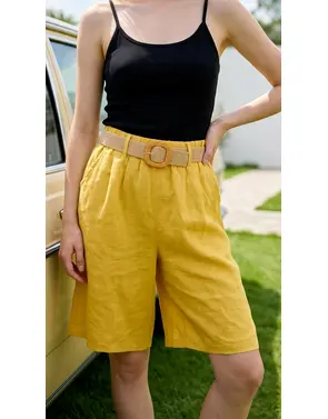 Garde-robe - Short - Geel