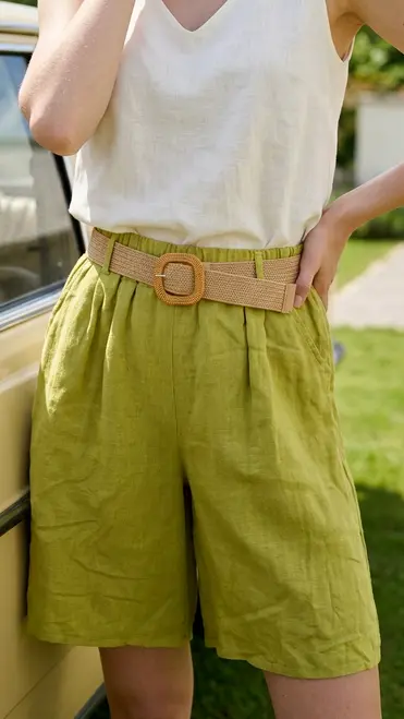 Garde-robe - Short - Groen
