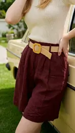Garde-robe - Short - Bordeaux