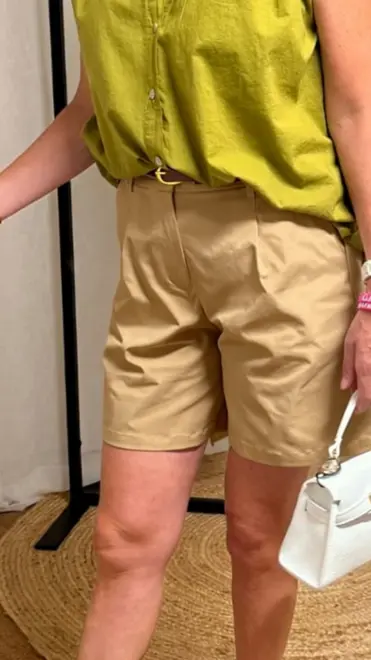 Garde-robe - Short - Camel