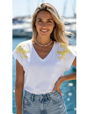 Garde-robe - T-shirt - Geel