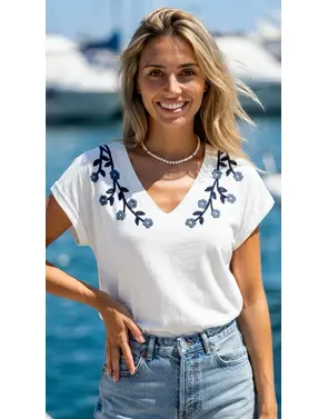 Garde-robe - T-shirt - Marine
