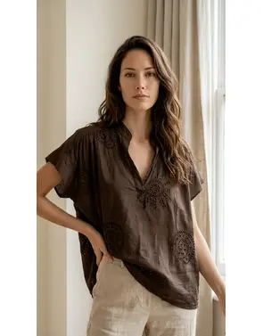 Garde-robe - Top - Bruin