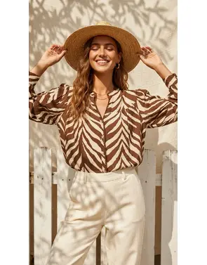 Garde-robe - Blouse - Beige