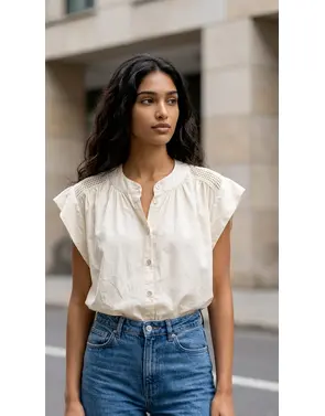 Garde-robe - Blouse - Ecru