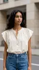 Garde-robe - Blouse - Ecru