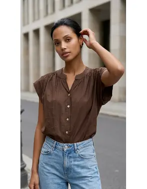 Garde-robe - Blouse - Bruin