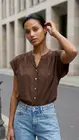 Garde-robe - Blouse - Bruin