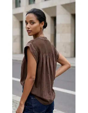Garde-robe - Blouse - Bruin