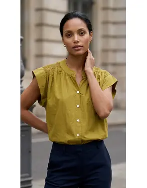 Garde-robe - Blouse - Olijf-groen