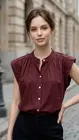Garde-robe - Blouse - Bordeaux