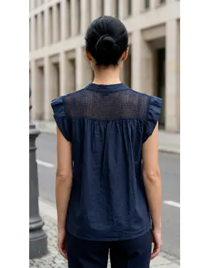 Garde-robe - Blouse - Marine