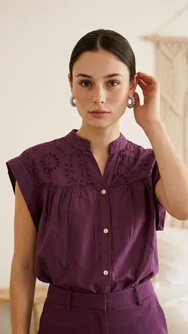 Garde-robe - Top - Paars