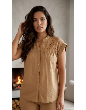 Garde-robe - Top - Camel