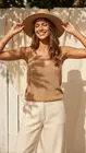 Garde-robe - Top - Camel